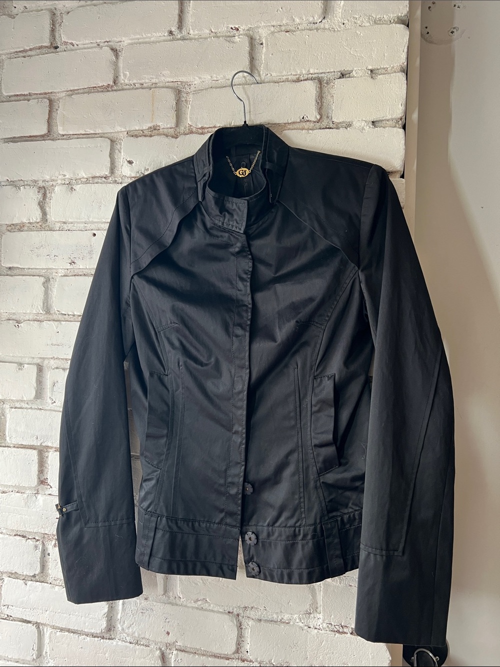 Women's Black Lightweight Jacket - guess jeans